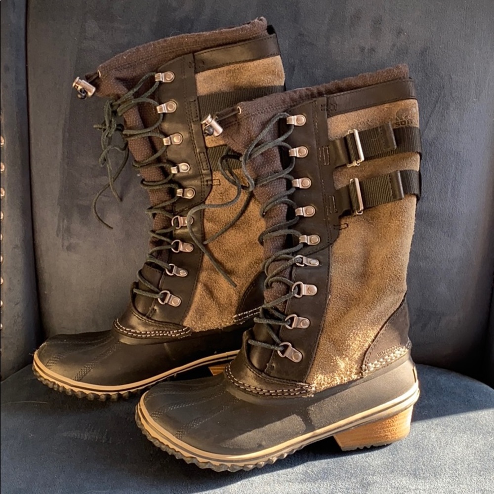 Sorel Conquest Carly II Boots, size 8